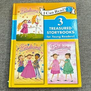 COPY - ☘️2/$10☘️3 in 1 hardcover book, Kohls care I can read! Pinkalicious coll…